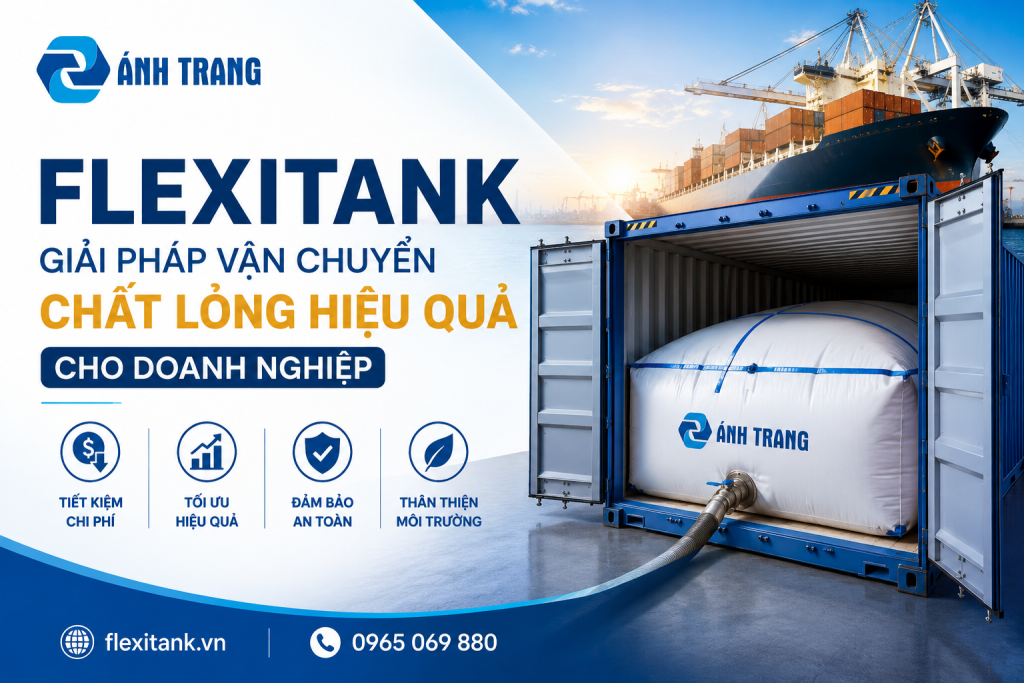 Flexitank Giải Pháp Vận Chuyển Chất Lỏng Hiệu Quả Cho Doanh Nghiệp