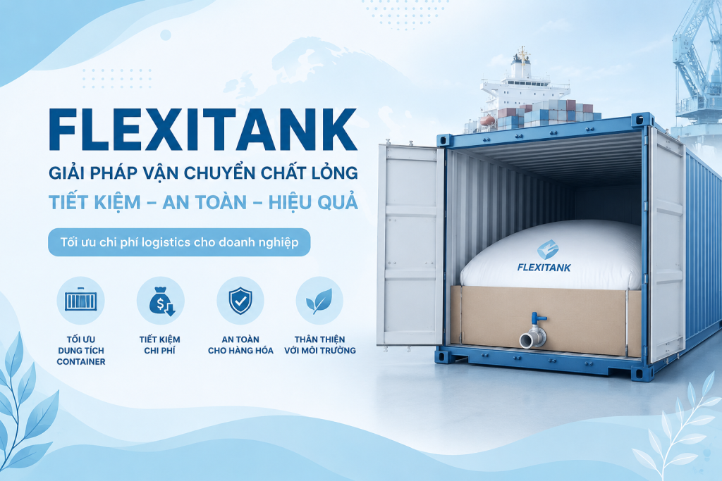 Flexitank Trong Xuất Khẩu Chất Lỏng: Giải Pháp Tiết Kiệm Cho Doanh Nghiệp