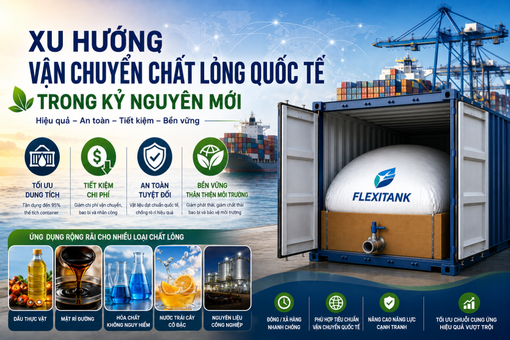 Xu Hướng Vận Chuyển Chất Lỏng Quốc Tế Trong Kỷ Nguyên Mới
